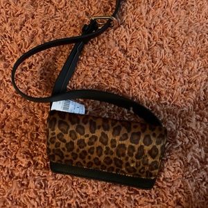 Small cheetah handbag